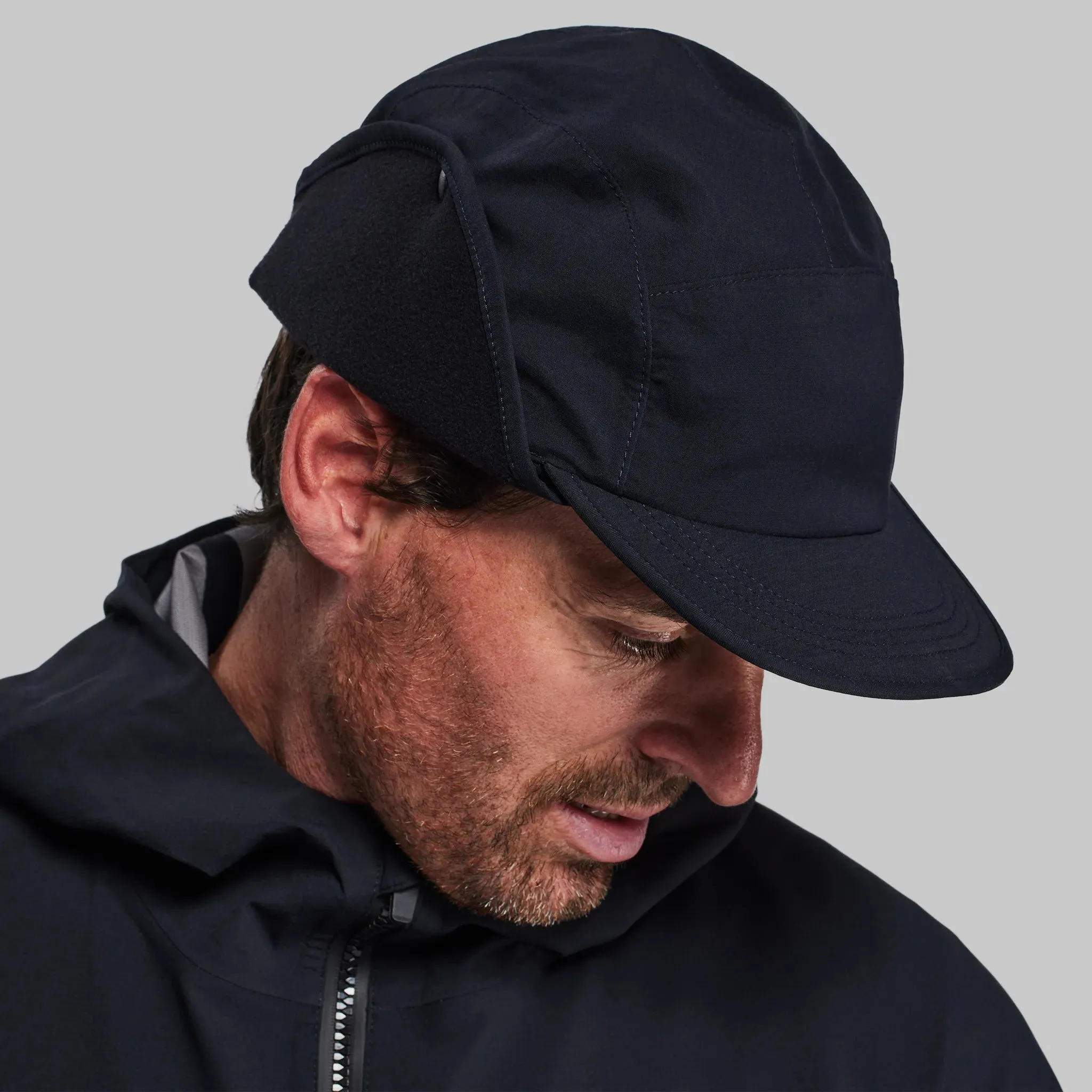 Planet Earth Ultralight Cap. Black edition.