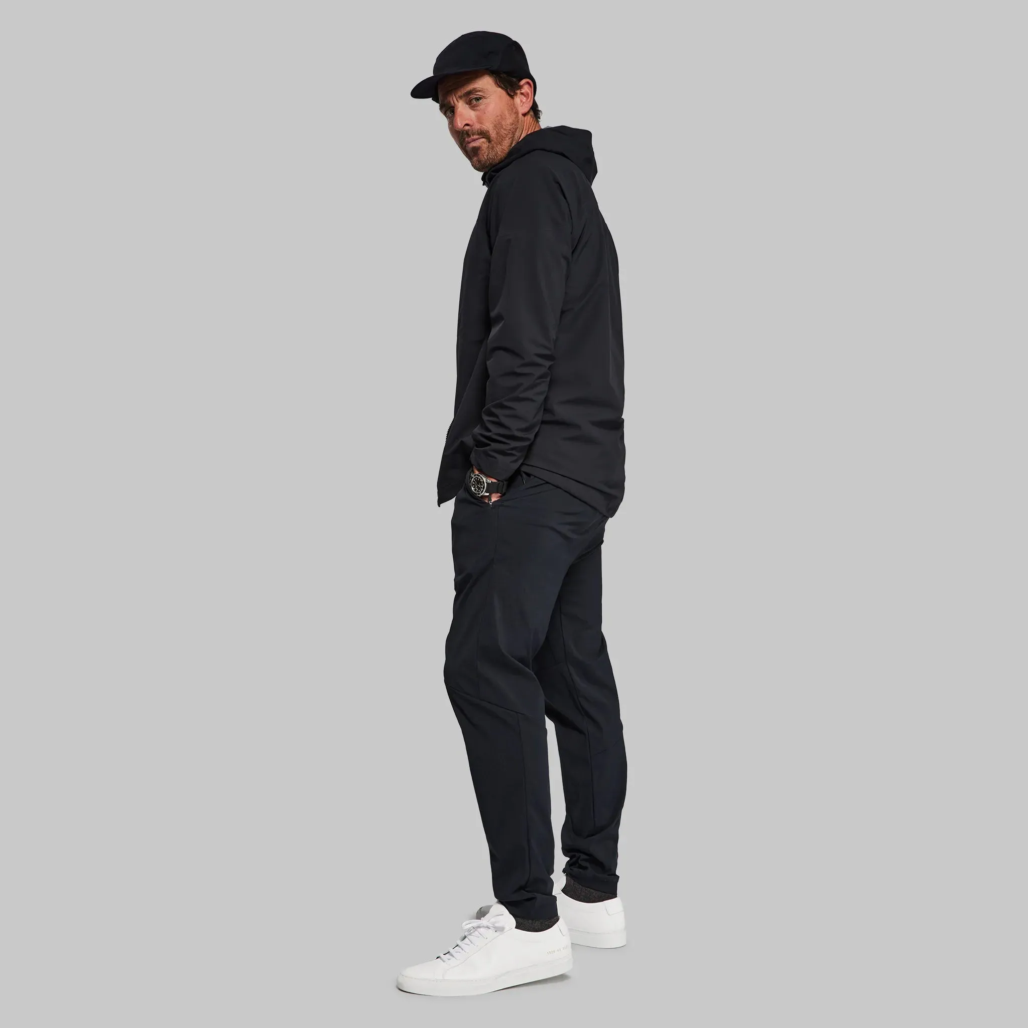 Planet Earth Ultralight Cap. Black edition.