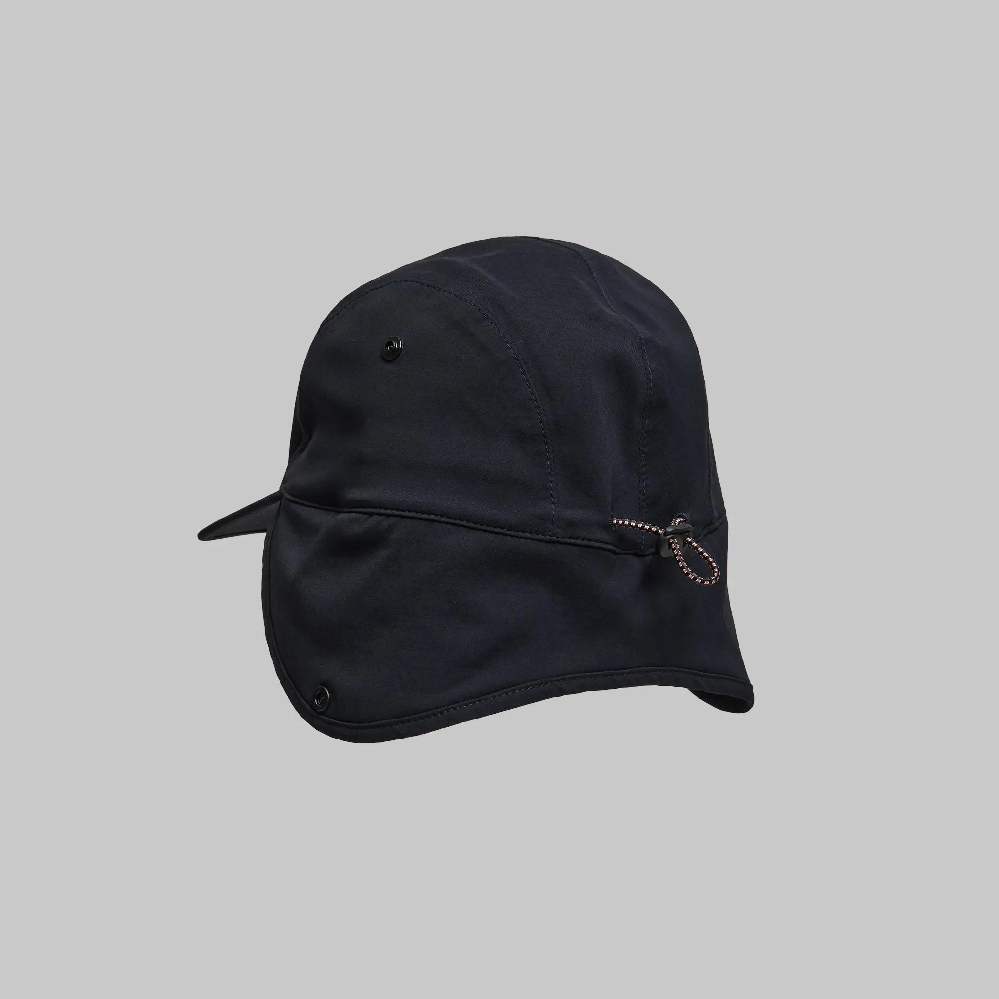 Planet Earth Ultralight Cap. Black edition.