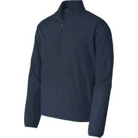 Port Authority Men's Dress Blue Navy Zephyr 1/2-Zip Pullover