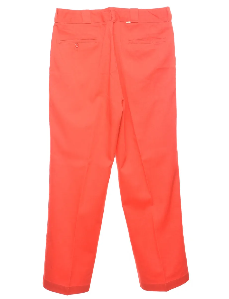 Red Suit Trousers - W33 L30