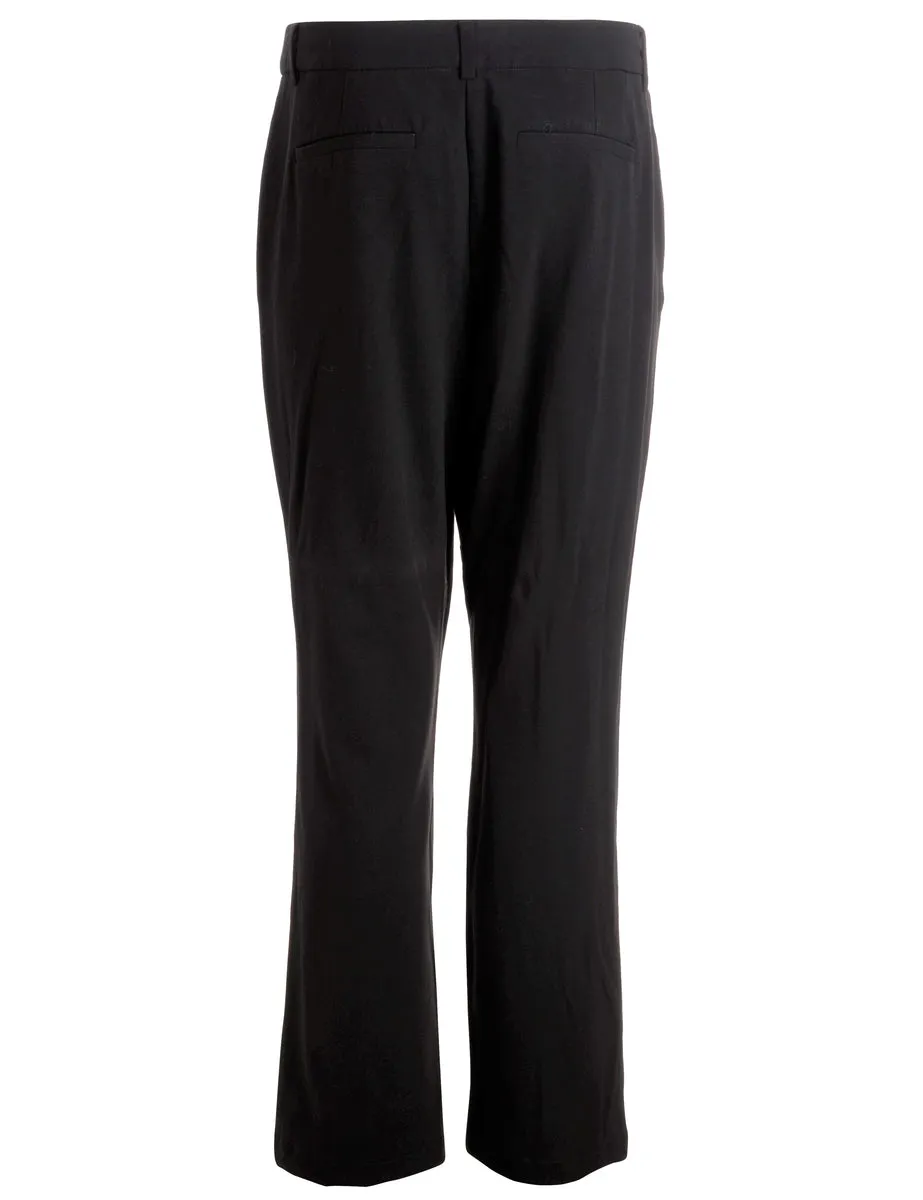 Reworked Cropped Dana Tapered Trousers - W36