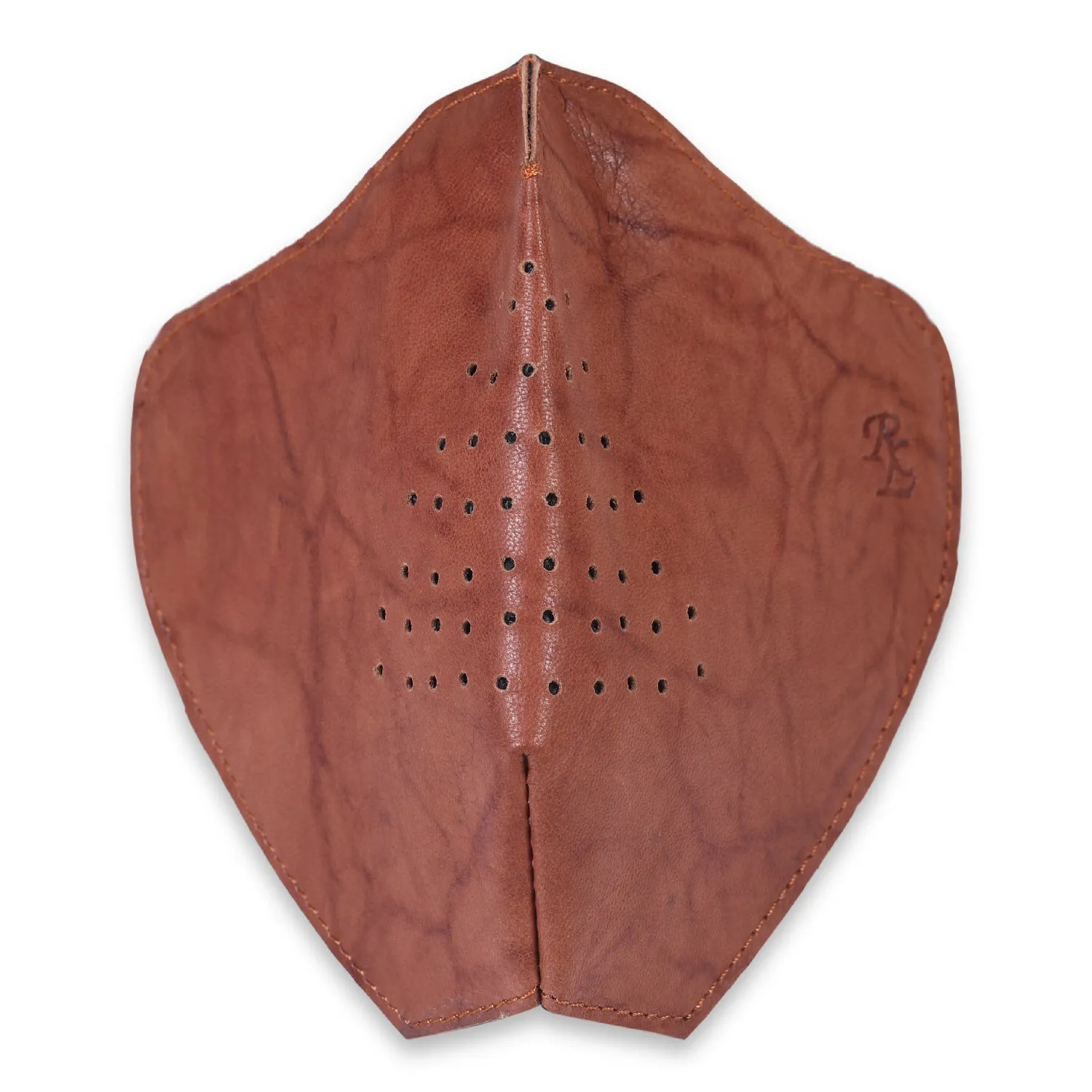 RL Antique Leather Face Mask With Changeable Filters