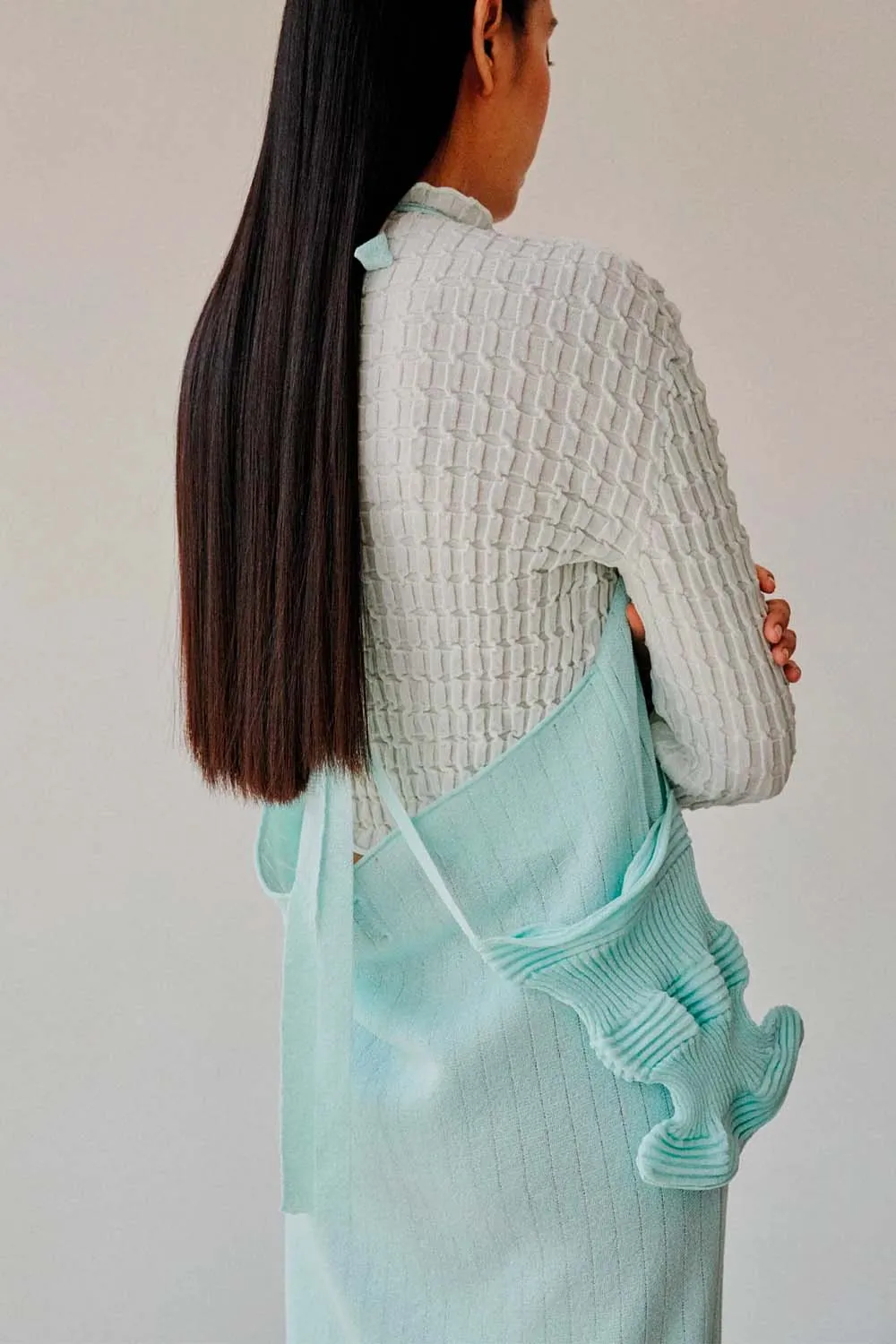 Rus - Ayame Dress: Pastel Green