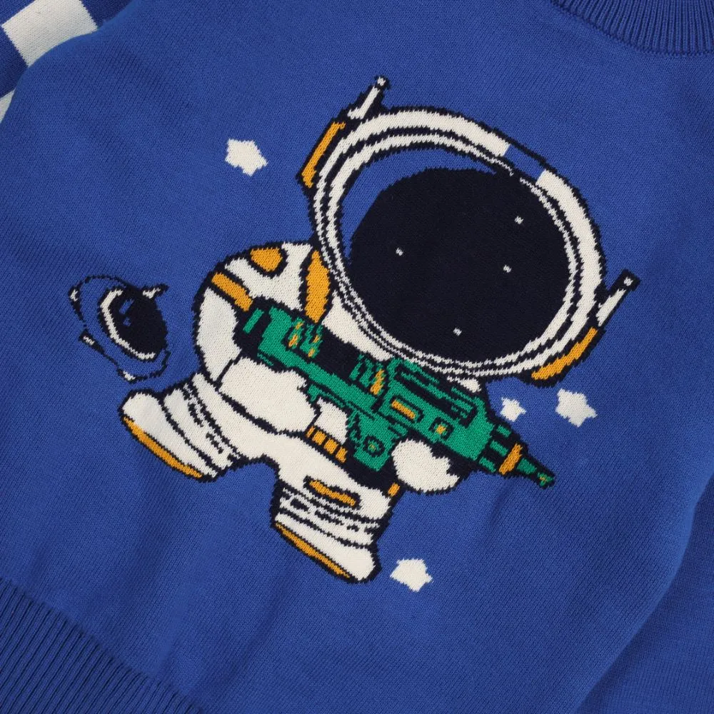 Slim Fit Check Pullover Boy Pullover 7272