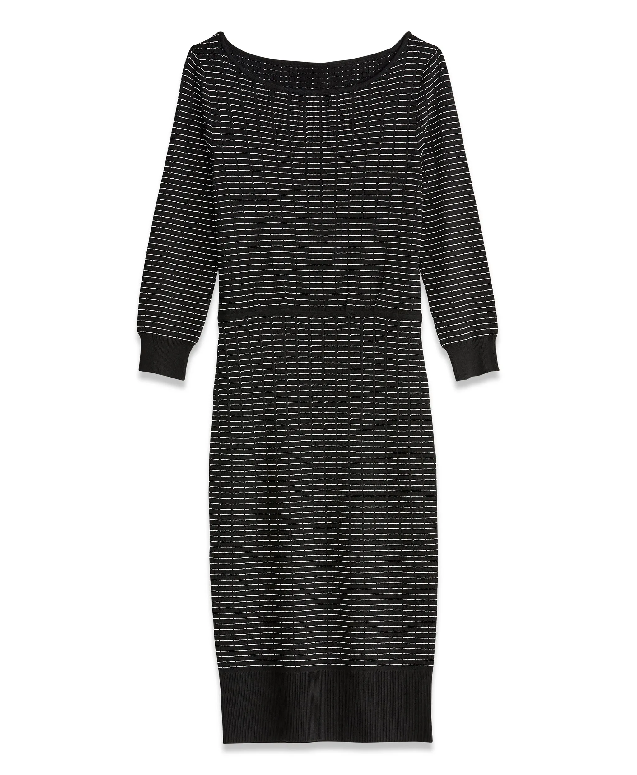 Striped Knit Dress