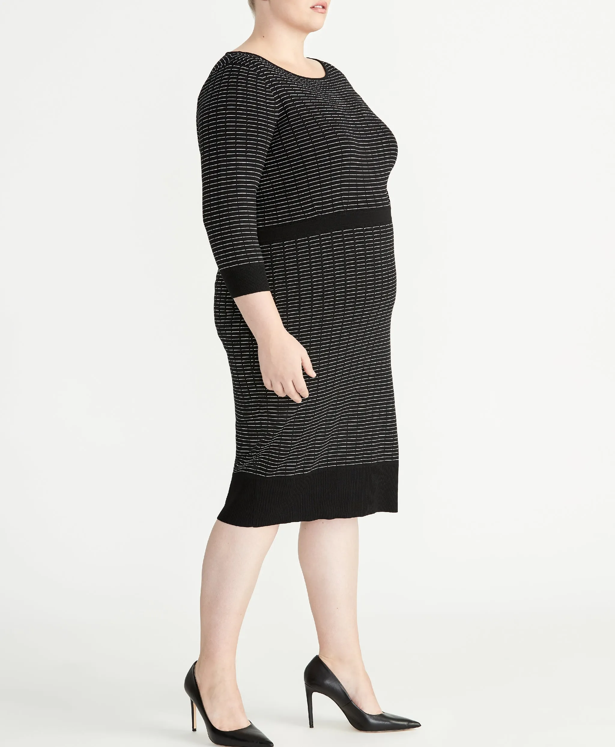 Striped Knit Dress