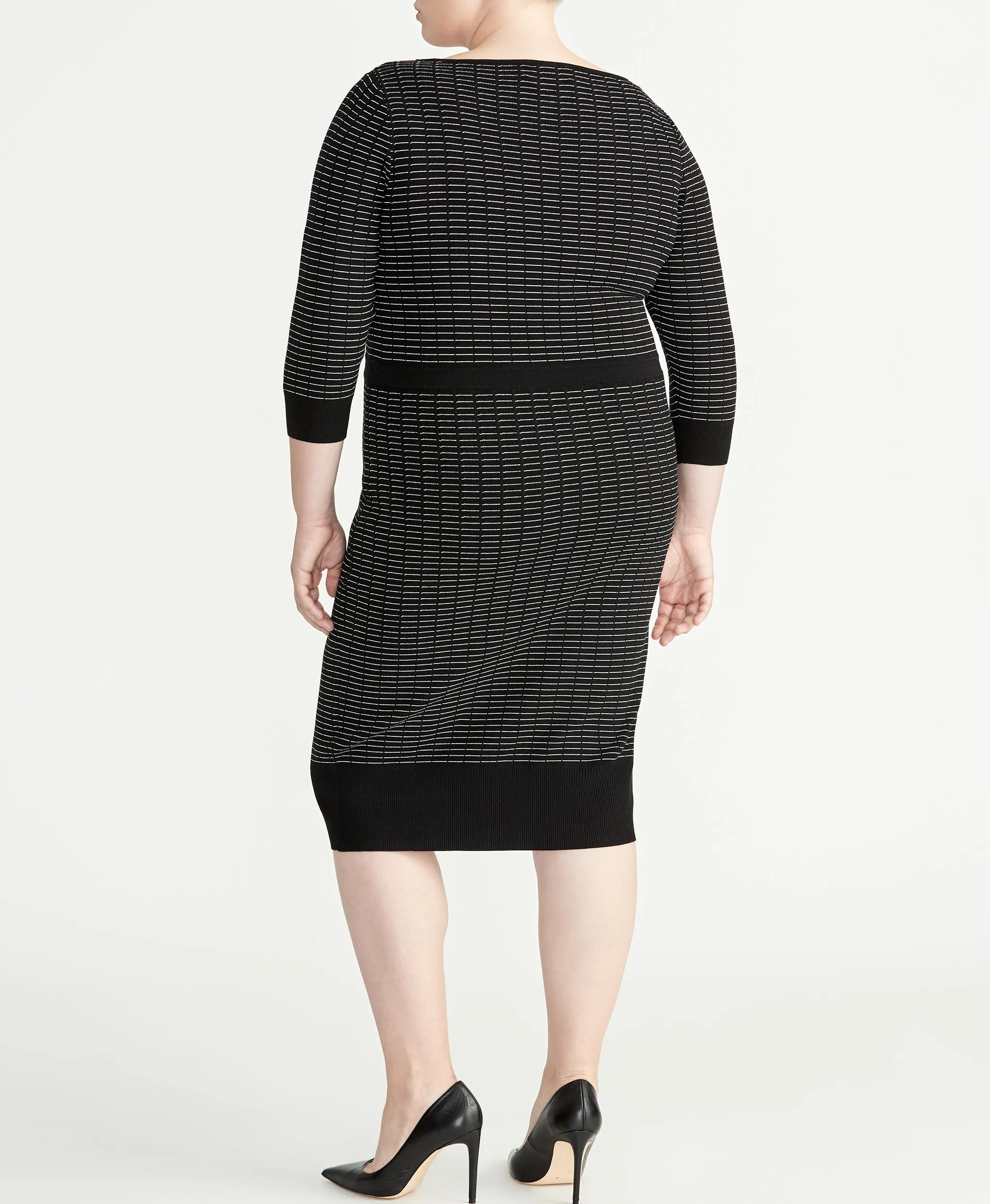 Striped Knit Dress