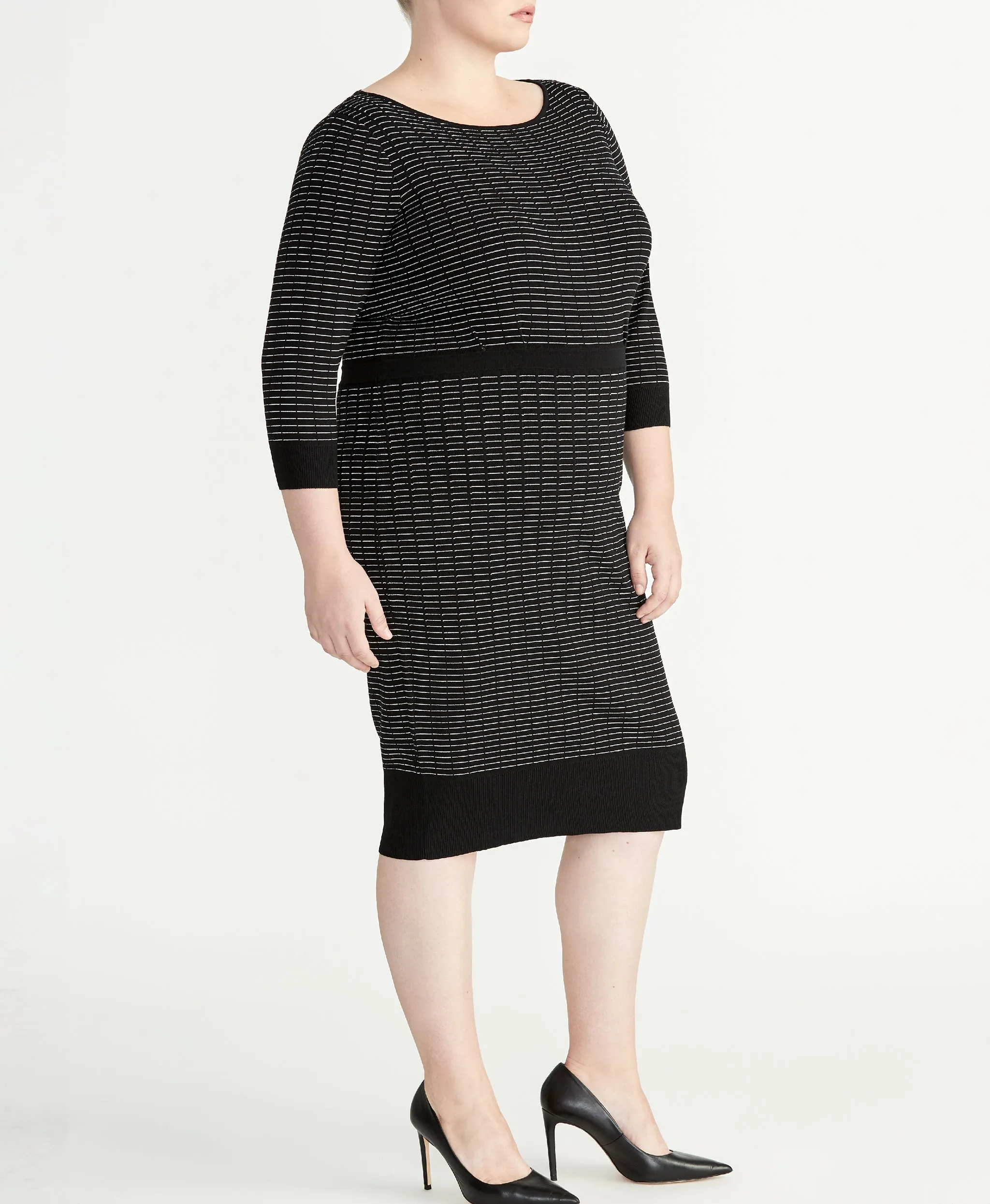Striped Knit Dress