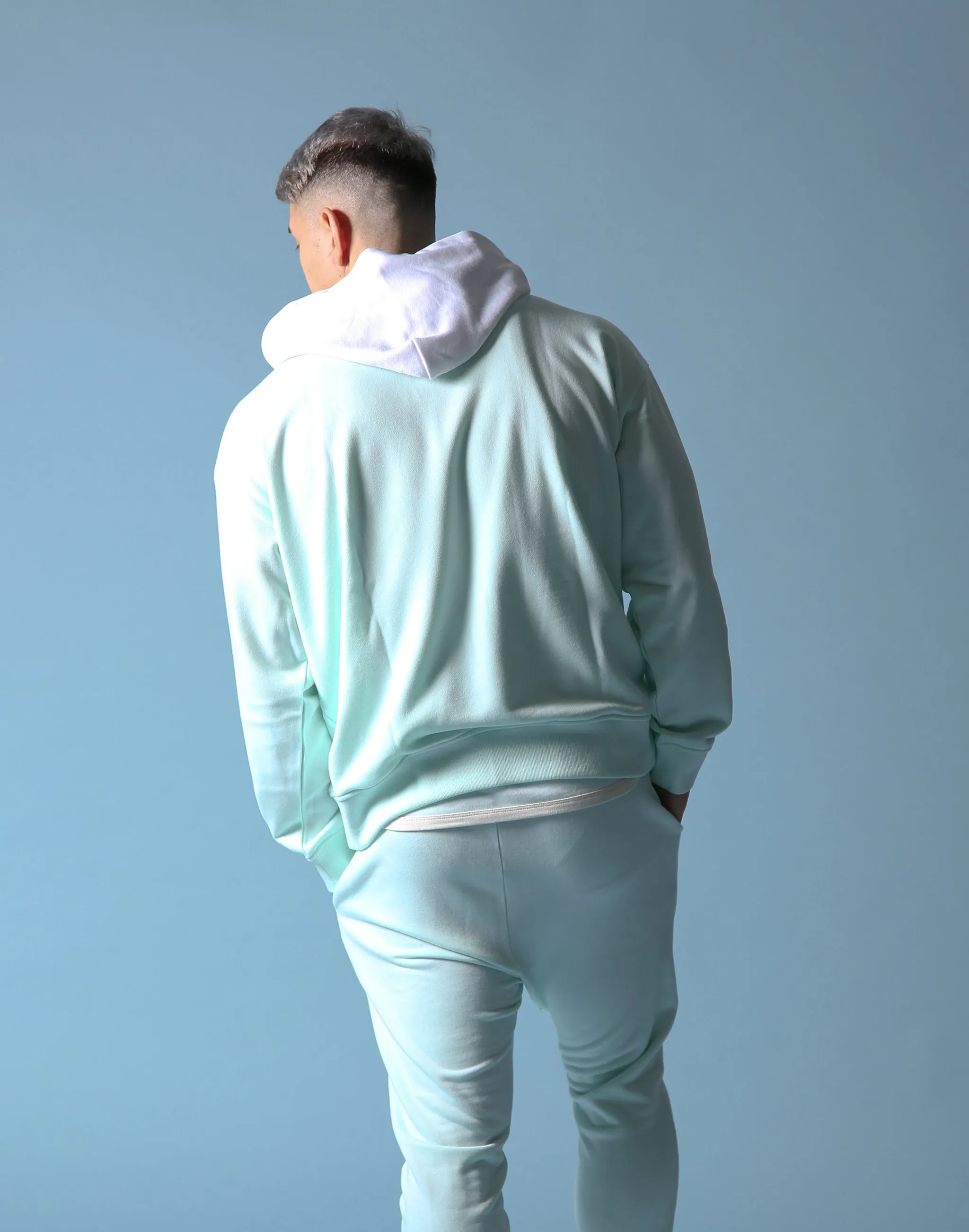 Sweat Layered Pullover / Born to LYFT - Mint Green