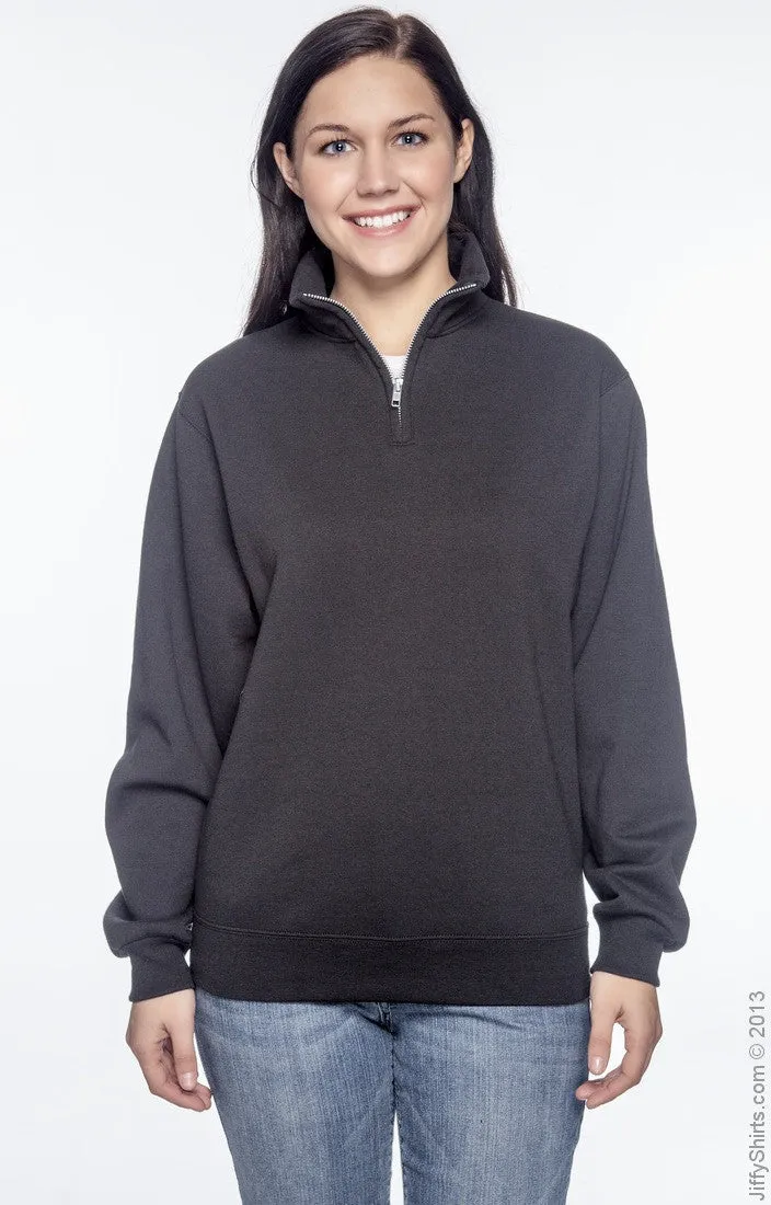 Sweatshirt - Fleece 1/4 Zip Pullover with Soroity Embroidery