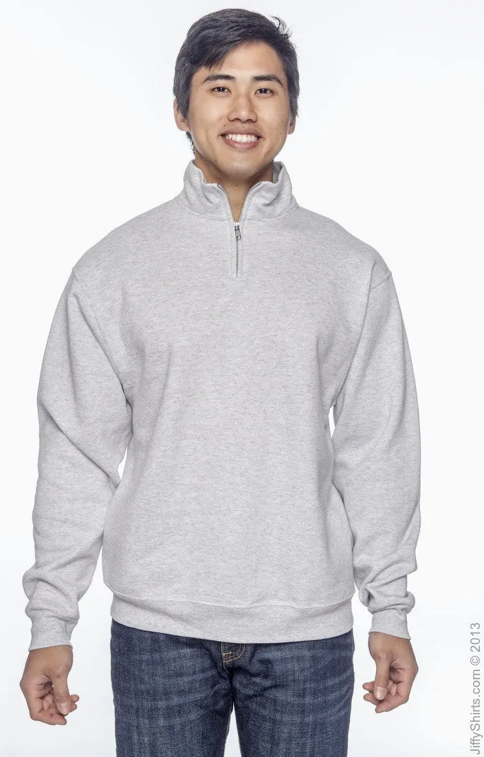 Sweatshirt - Fleece 1/4 Zip Pullover with Soroity Embroidery