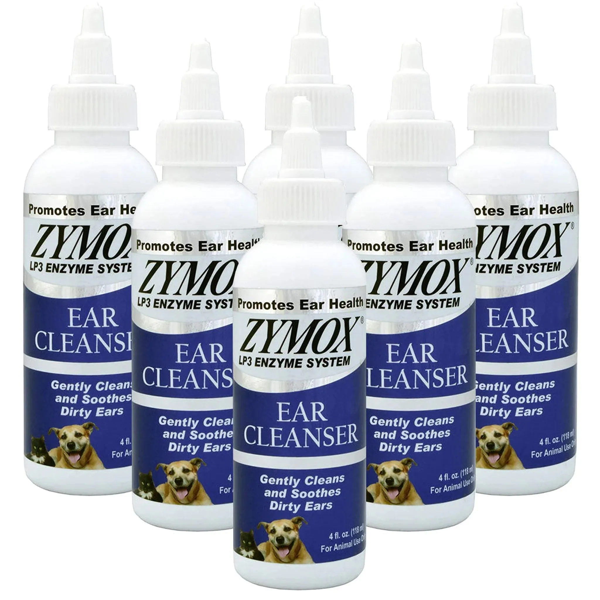 Zymox Veterinary Strength Dog & Cat Ear Cleanser (4 oz)