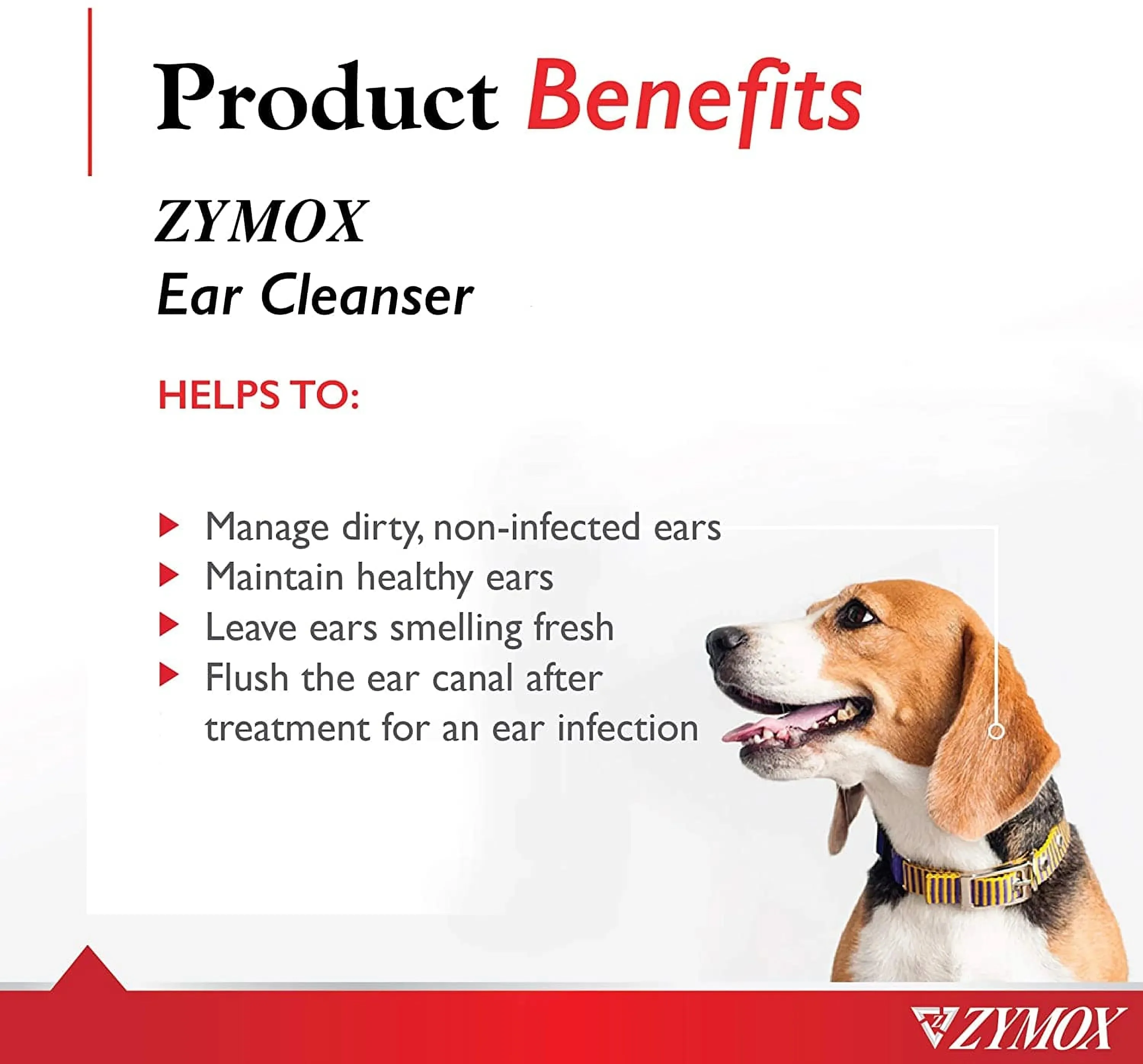 Zymox Veterinary Strength Dog & Cat Ear Cleanser (4 oz)