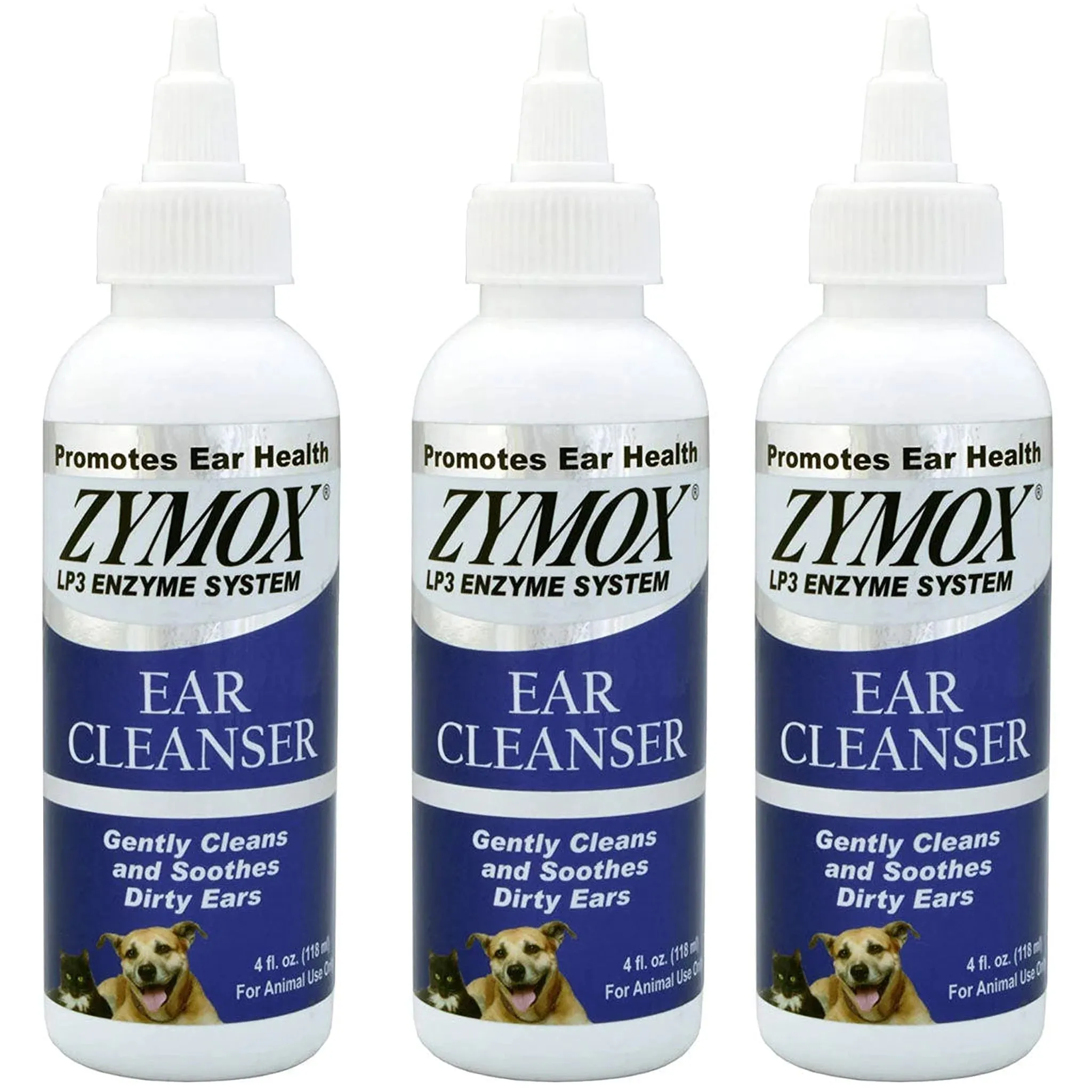 Zymox Veterinary Strength Dog & Cat Ear Cleanser (4 oz)